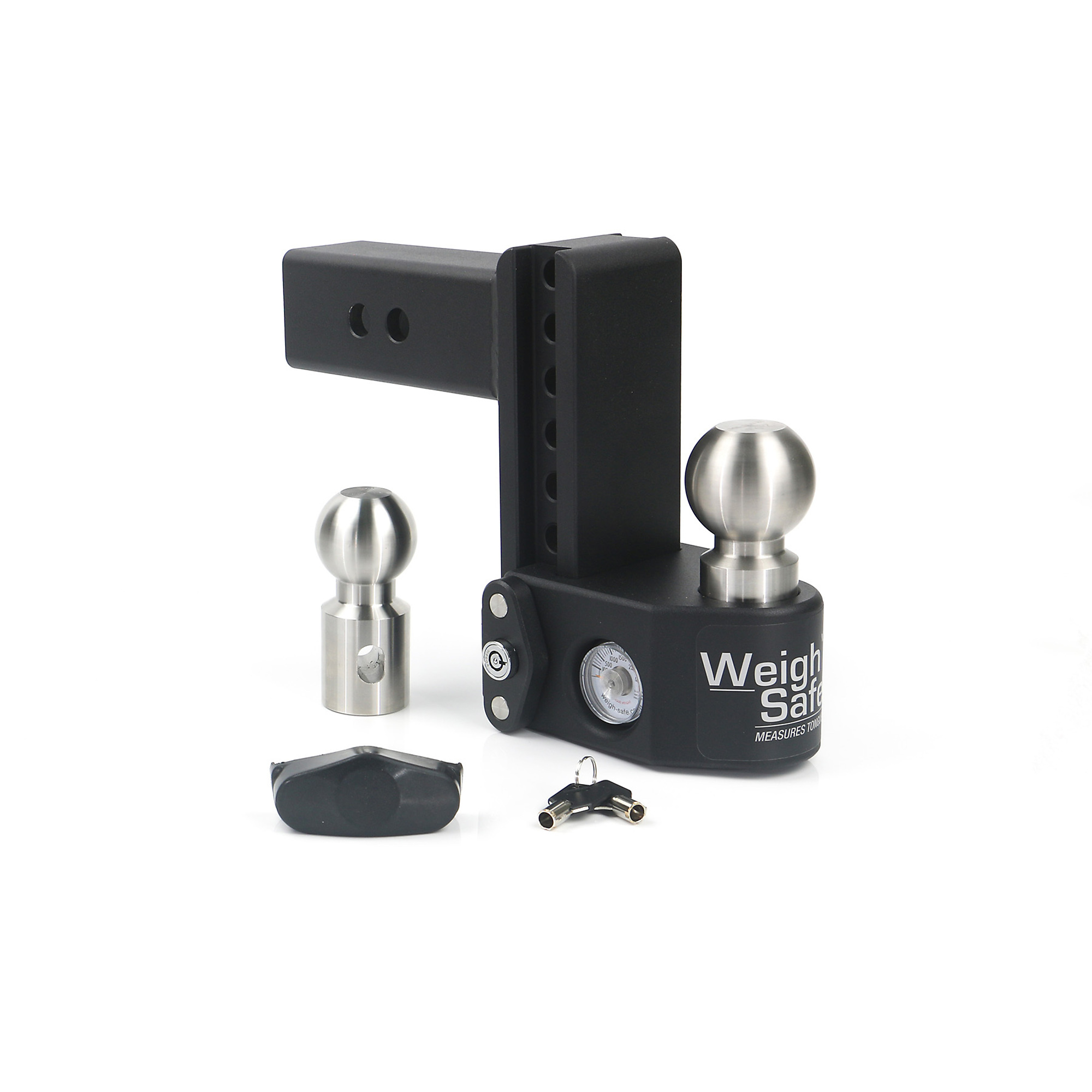 Weigh-Safe Steel Drop Hitch - 6in. Drop, 2.5in. Shank, 22000-Lb. Capacity, 2-5/16in. Ball Diameter, Class V, Model# SWS6-2.5